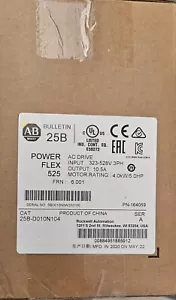 Allen-Bradley 25B-D010N04 PowerFlex 525 unità 4kW/5HP - Foto 1 di 2