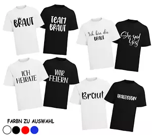 Team Braut Party JGA Trauzeugin Junggesellinnenabschied Trinkerbell Damen Shirt - Bild 1 von 34
