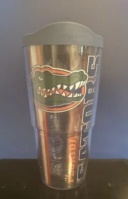 TERVIS TUMBLER UNIVERSITY OF FLORIDA GATORS 32 OZ CUP W/ LID - Image 1 of 2