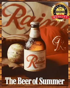Rainier - Das Bier des Sommers - Metallschild 11 x 14 - Bild 1 von 4
