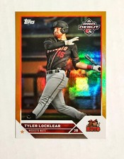 Tyler Locklear 2023 Topps Pro Debut #PD-98 Prospect GOLD Foil 21/50 Mariners i4