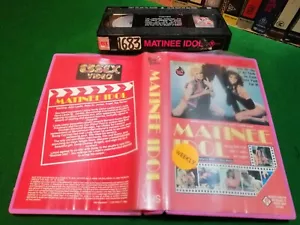 MATINEE IDOL (1984) - RARE Australian Pink Video 14th Mandolin Release Vhs Issue - Picture 1 of 3