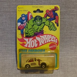 1979 Hot Wheels Blackwall Heroes IRON MAN weiß #3301 BLISTERPACKUNG BP, kostenloser Versand - Bild 1 von 4