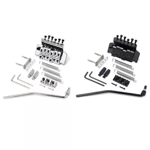 Double Roll Locking Tremolo System Bridge Electric Guitar Parts for Floyd Rose - Picture 1 of 14