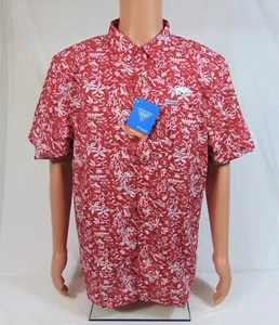 Camisa de golf hawaiana Columbia PFG Arkansas Razorbacks Super Slack Tide talla M NUEVA - Imagen 1 de 5