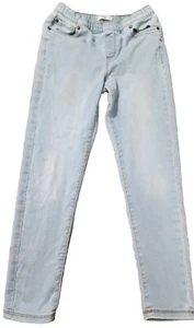 Crown & Ivy Kids Jeggings Girls 12 Jeans Pocket Elastic Leggings *Read* L Pant L - Picture 1 of 6