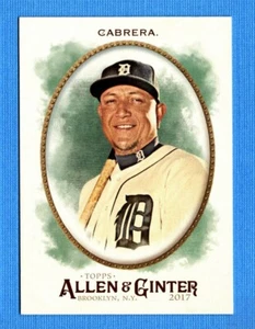 2017 Topps Allen & Ginter #294 Miguel Cabrera Detroit Tigers - Picture 1 of 1