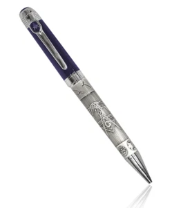 Masonic Ballpoint Pen Gift Set - Freemasons  Elegant Pen  Masonic Unique Detail - Picture 1 of 5