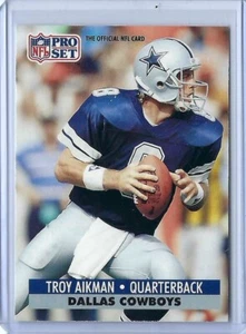 1991 Pro Set Troy Aikman #8 E122 - Picture 1 of 2