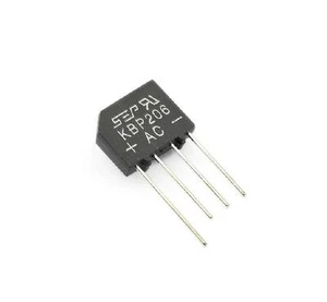 10PCS KBP206 Generic Diode Bridge Rectifier 2A 600V - Picture 1 of 1