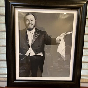 Luciano Pavarotti 1977 Original Photographed by Franccesco Scavullo - Picture 1 of 9