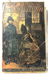 Arthur Sketchley - Mrs Brown on the New Liquor Law - Yellowback - 1872 Routledge - Bild 1 von 8