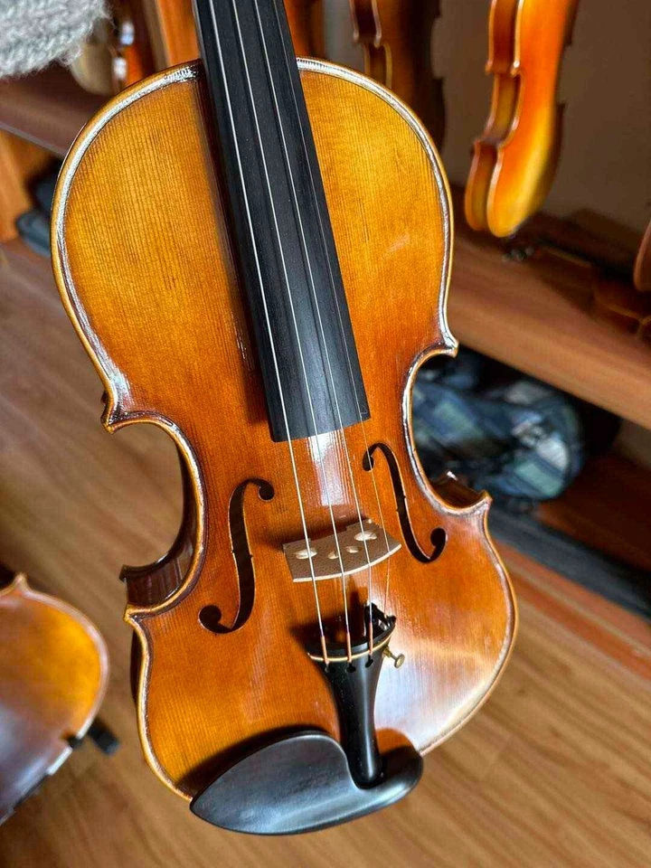 Hermoso violín 4/4 profesional nuevo hecho con orgullo en China Foto 1 de 4