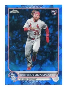 2022 Topps Chrome Update Sapphire Brendan Donovan Rookie RC #US150 Cardinals - Picture 1 of 1