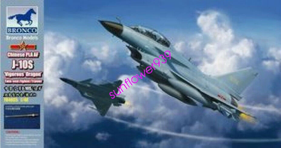 Bronco FB4005  1/48 Chinese PLAAF J-10S 2 Seater Trainer Model Kit - Image 1 of 1