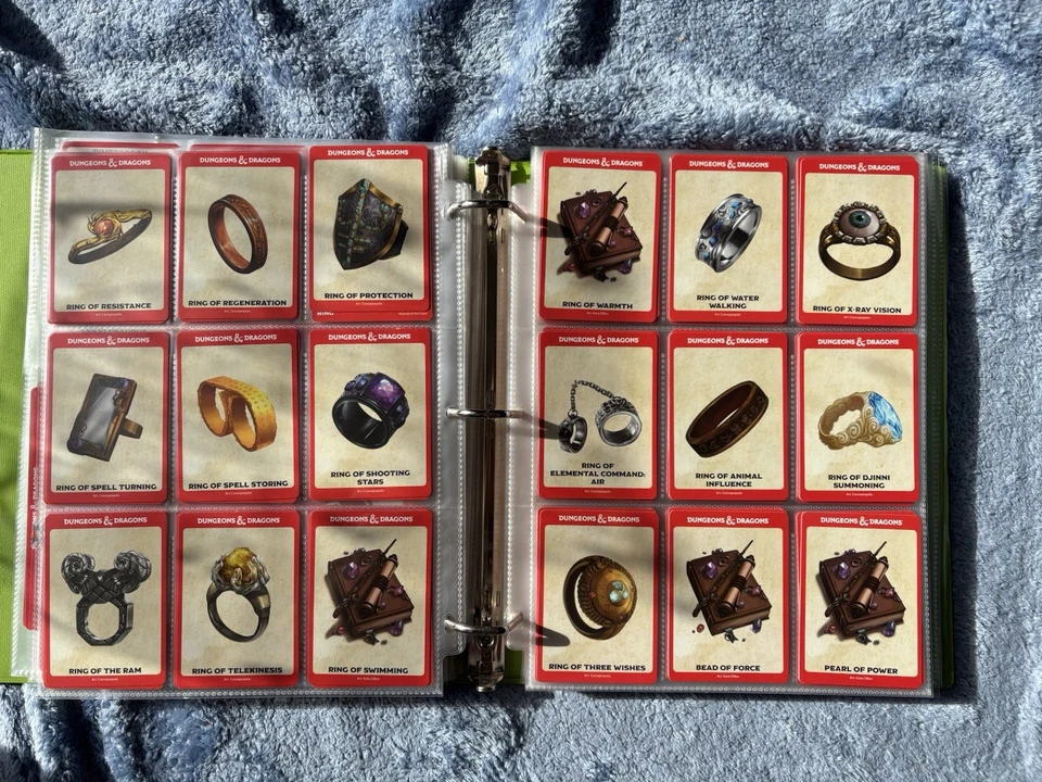 Cartas de Mazmorras y Dragones: Artículo Mágico, Manual de Monstruos, Cartas Mágicas de Druidas (5e) Foto 1 de 4