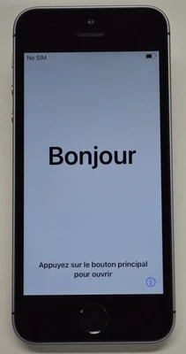 Apple iPhone SE, A1662, Space Gray, 16GB, Wifi + Cellular (Grade C) - Image 1 of 2