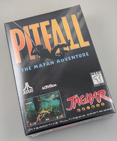 Atari Jaguar - Pitfall - Brand New Factory Sealed CASE FRESH