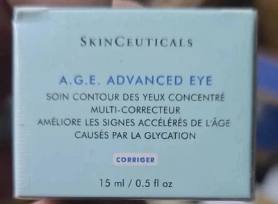 SkinCeuticals A.G.E. Advanced Eye Treatment 0.5oz/15ml NIB Free Shipping USA - Image 1 of 3