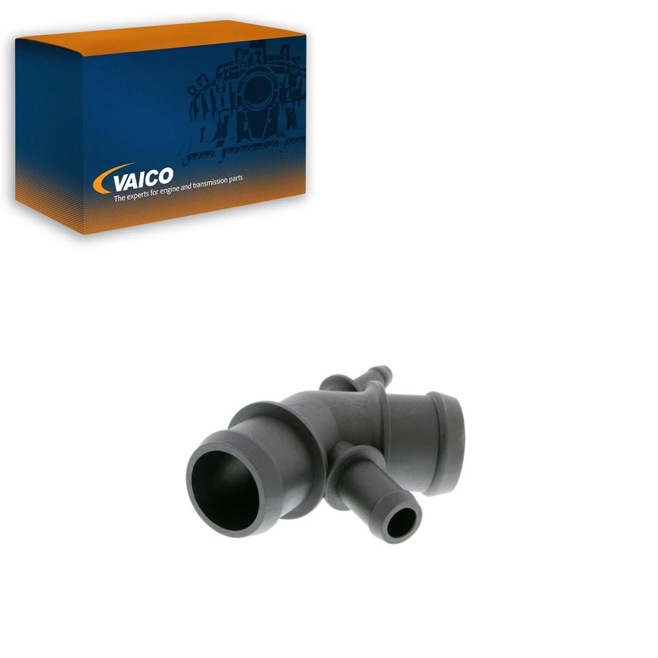 Vaico Radiator Coolant Hose Connector For 2000-2006 Audi TT Quattro 1.8L L4 - Image 1 of 1