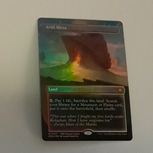 Arid Mesa FOIL Special Guest NM MTG Tarkir Dragonstorm Magic the Gathering - Image 1 of 2