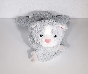 Mary Meyer Cozy Toes Gray Kitty Cat Floppy Bean Bag Plush Stuffed Toy 17" EUC - Picture 1 of 9