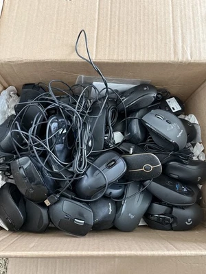 Bulk gemischtes Set gebrauchte Gaming Mäuse & Computer Maus Logi Microsoft - Bild 1 von 4