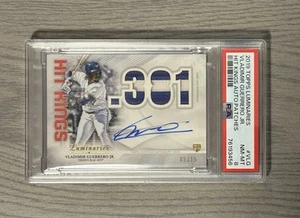 2019 Topps Luminaries Vladimir Guerrero Jr Rookie Patch AUTO Card RPA /15 PSA 8 - Picture 1 of 2