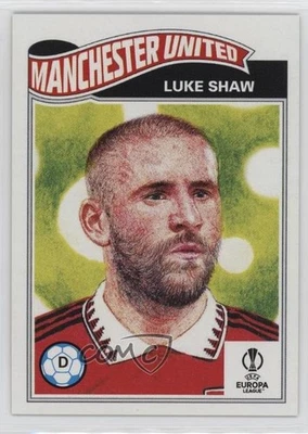 2022 Topps UCL Living Set /542 Luke Shaw #507 - Image 1 of 2