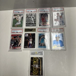 Signierte Peyton Manning/Caitlin Clark Rookie Karte mit 8 weiteren Platten - Bild 1 von 10