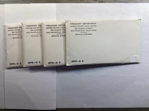 1970 PDS Unopened Uncirculated Mint Set in OGP Silver Kennedy 1 Set 100125 36 - Picture 1 of 4