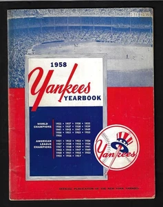 1958 New York Yankees Yearbook April 10 Edition, Mantle, Berra, Ford - EX++ - Bild 1 von 7