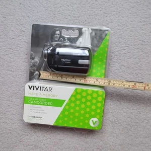 Vivitar DVR908M 10 MP HD Compact Digital Video Recorder Black Handheld 1080p - Picture 1 of 13