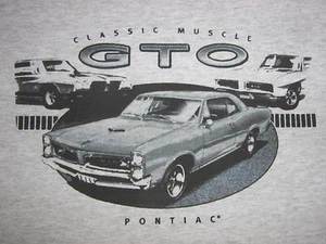 GTO T-SHIRT 1966 1967 1968 1969~PONTIAC~66-67-68-69-Med or XXL only - Picture 1 of 2