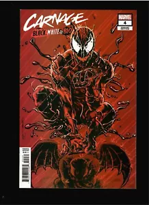 CARNAGE NEGRO BLANCO Y SANGRE #4 MOONEY VARIANTE 1:25 CASI NUEVO COMIC KINGS - Imagen 1 de 2