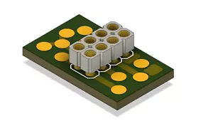 DCC MFX NEM652 8 Pin Buchse Adapter Breakout Platine - Bild 1 von 5