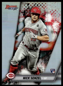 2019 BOWMAN BEST REFRACTOR ROOKIE NICK SENZEL R83 - Picture 1 of 2