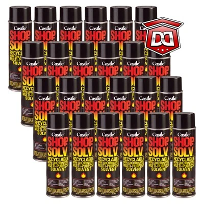 CASTLE PRODUCTS, INC. Castle Shop Solv Multi-Purpose Solvent King Size Can (24 Pack)