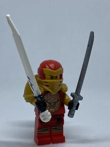 Lego Hero Kai Master of the Mountain Ninjago Minifigure 71721 with weapon NJO605 - Picture 1 of 8
