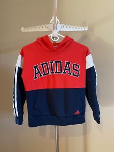 Boy's Adidas Sweatshirt Hoodie Size M 10/12 Pre-owned