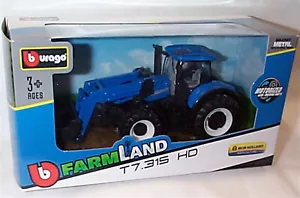 New Holland T7.315 HD trattore circa 1:50 burago pressofuso nuovo in scatola - Foto 1 di 1
