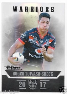 2017 NRL Traders Parallel Special (PS150) Roger TUIVASA-SHECK Warriors - Picture 1 of 1