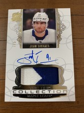 2019-20 UD The Cup John Tavares NHL Collection Auto Patch  2/5 Leafs