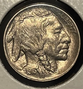 1913 Ty1 Matte Buffalo Nickel Gem Bu+++ - Picture 1 of 2