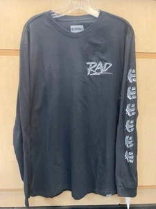 Etnies Rad! BMX Long Sleeve Tee Shirt Black X-Large - Picture 1 of 7