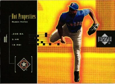 Upper Deck Hot Properties 2000 #HP12 Ruben Mateo Texas Rangers Foto 1 de 2
