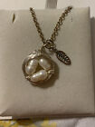 New Bird Nest Pearl White Eggs Necklace
