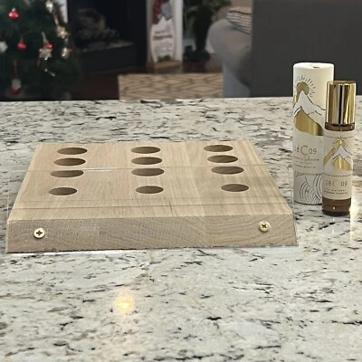 NEW Free People In-Store Wood Fragrance Display + 1809 Camp Perfume Earthy Vegan - Image 1 of 4