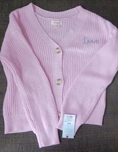 Girls Cat & Jack Button Sweater NEW - 8 (M) - Picture 1 of 2