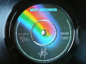 M Pop Muzik Music 7" Vinyl UK 1979 MCA 1st Press A2/B2 Single Robin Scott EXC - Imagen 1 de 8